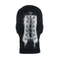 Mohair Luchador Mask - Black